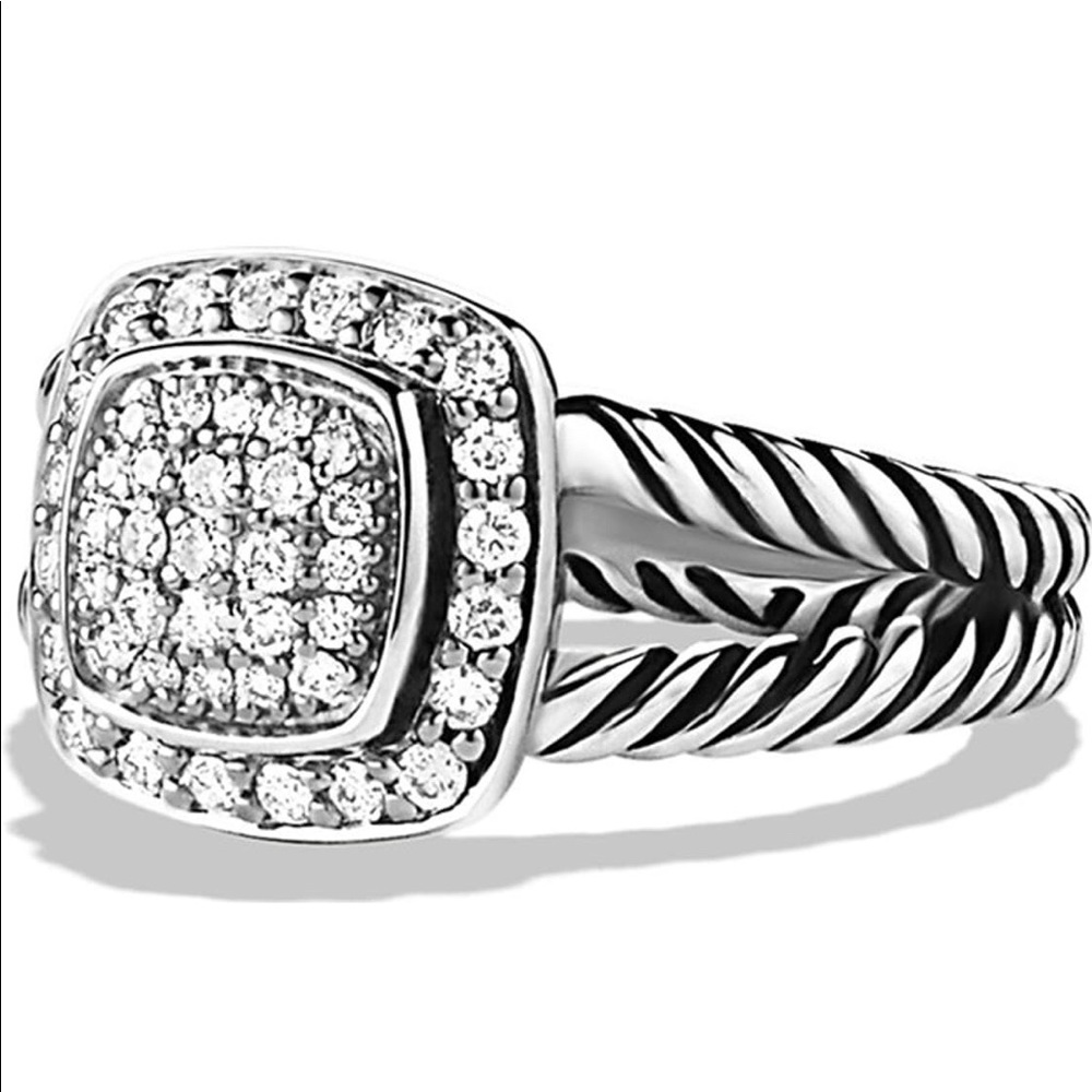 David Yurman Albion Petite Ring with Diamonds
